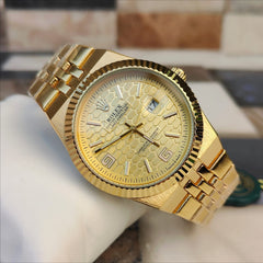 ROLEX LANDDWELLER EDITION IN FULL GOLD COLOUR