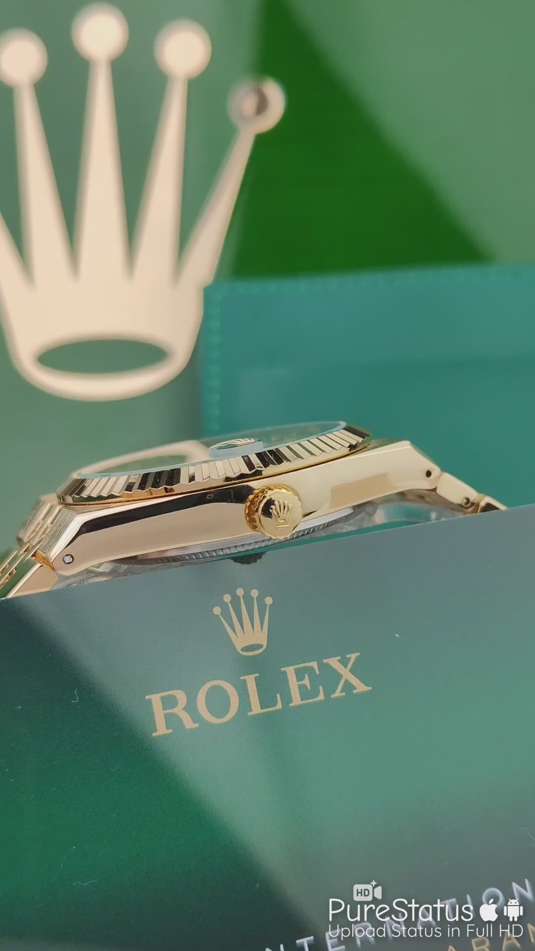 ROLEX LANDDWELLER EDITION IN FULL GOLD COLOUR